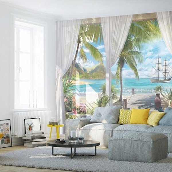 Как клеить панно?