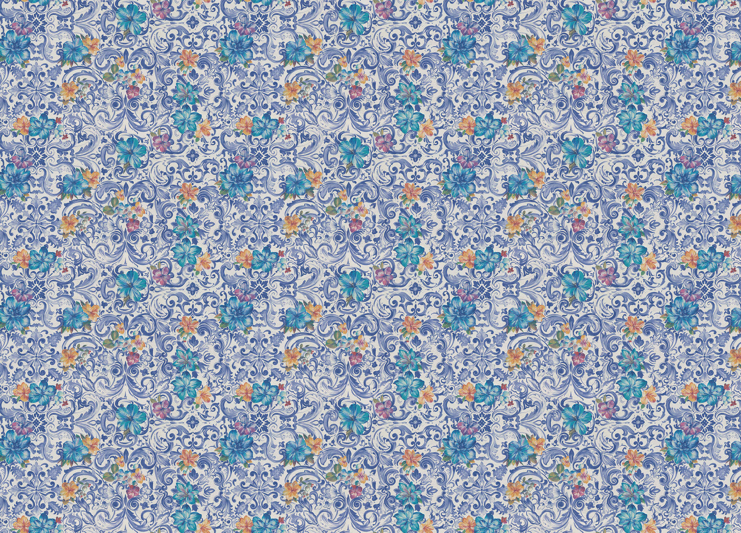 KM6514 Обои Kerama Marazzi (Reflection/Azulezu/Impression/Jungle/Exotik/Oasis) (1*4) 10,05*1,06 винил на флизелине
