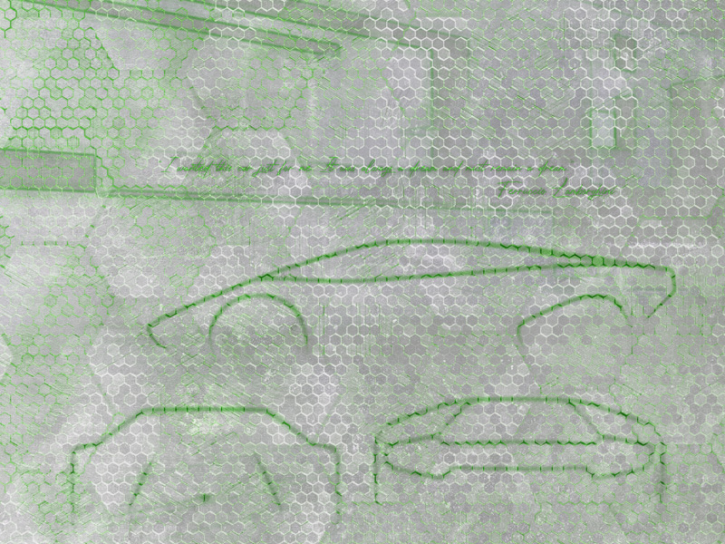 90058 Панно Zambaiti (Lamborghini II) (1*1) 3,30x3,00 винил на флизелине