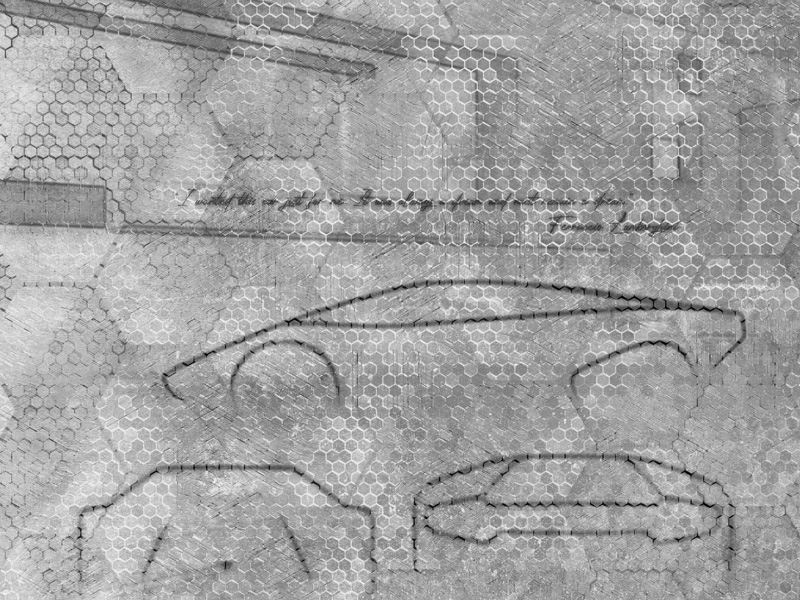 90056 Панно Zambaiti (Lamborghini II) (1*1) 3,30x3,00 винил на флизелине