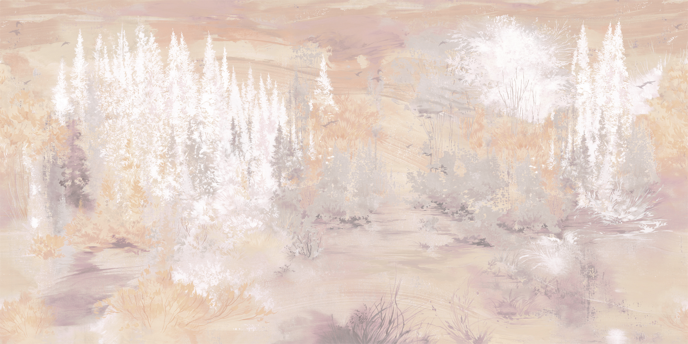 Hg33 003 (2п) Панно HYGGE Roll (Winter Moments) (1*1) 1,00x3,00 флизелин