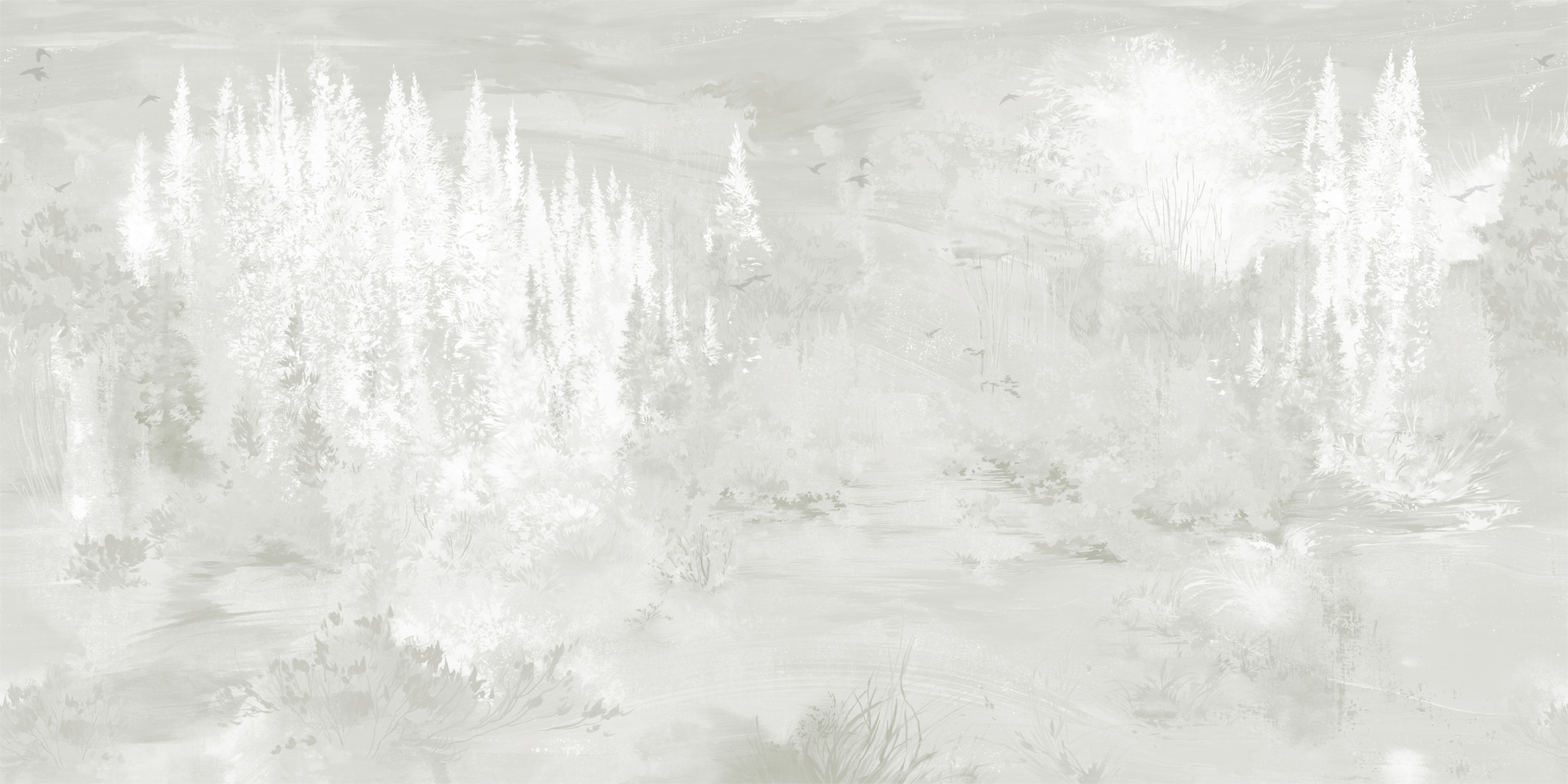 Hg33 001 (4п) Панно HYGGE Roll (Winter Moments) (1*1) 1.00x3,00 флизелин