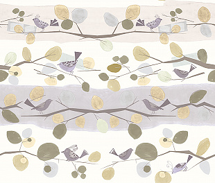 Виниловые обои Satin Flowers IV Z66891 Панно Zambaiti (Satin Flowers IV) (1*1) 5,10х3 винил на флизелине
