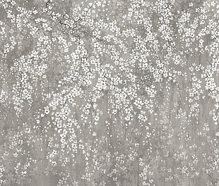 Виниловые обои Satin Flowers IV Z66876 Панно Zambaiti (Satin Flowers IV) (1*1) 5,10х3 винил на флизелине