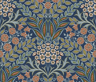 Виниловые обои Icon IC 2105 Обои Grandeco (Icon) (1*12) 10,05х0,53 винил на флизелине