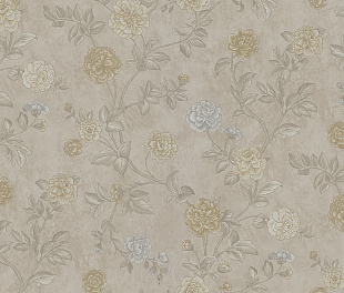 Виниловые обои Satin Flowers IV Z66803 Обои Zambaiti (Satin Flowers IV) (1*12) 10,05х0,53 винил на флизелине