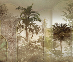 Виниловые обои Savana 77585 Панно Zambaiti (Savana) (1*1) 5,10х3,00 винил на флизелине