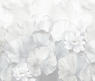 Виниловые обои Satin Flowers IV Z66874 Панно Zambaiti (Satin Flowers IV) (1*1) 5,10х3 винил на флизелине