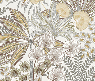 Виниловые обои Karuna A 69002 Обои Grandeco (Karuna) (1*12) 10,05х0,53 винил на флизелине