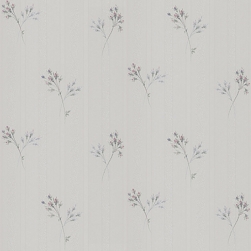 Z66863 Обои Zambaiti (Satin Flowers IV) (1*12) 10,05х0,53 винил на флизелине