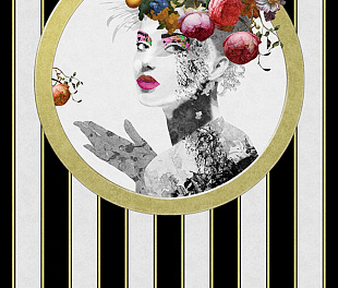 35601 Панно Marburg (Gloockler Pompoos Provence) (1*6) 2,70x1,59 винил на флизелине