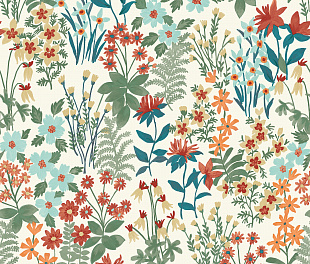 Виниловые обои Arcadia A 70902 Обои Grandeco (Arcadia) (1*12) 10,05х0,53 винил на флизелине