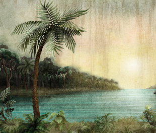 Виниловые обои Savana 77579 Панно Zambaiti (Savana) (1*1) 5,10х3,00 винил на флизелине