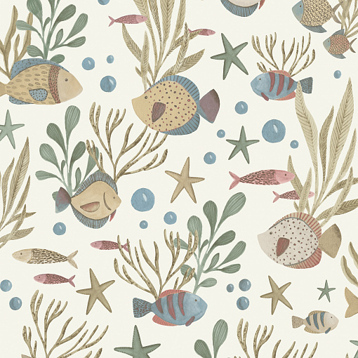 LD 3320 Обои Grandeco (Little Dreamers) (1*12) 10,05х0,53 винил на флизелине