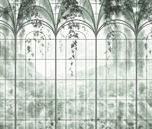 Виниловые обои Savana 77570 Панно Zambaiti (Savana) (1*1) 5,10х3,00 винил на флизелине