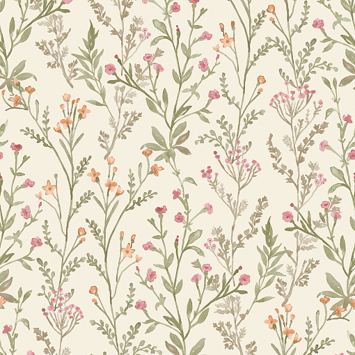 PH 3207 Обои Grandeco (Perfect Harmony) (1*12) 10,05х0,53 флизелин