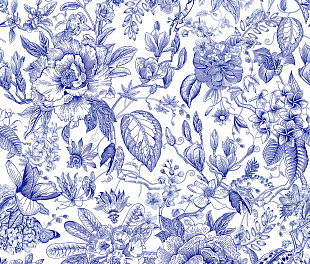 35616 Обои Marburg (Gloockler Pompoos Provence) (1*12) 10,05x0,53 винил на флизелине