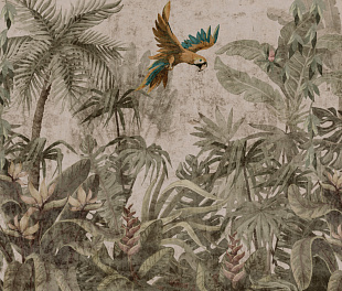 Виниловые обои Savana 77577 Панно Zambaiti (Savana) (1*1) 5,10х3,00 винил на флизелине