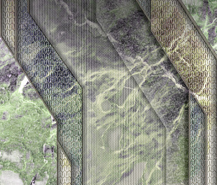 Виниловые обои Lamborghini II 90059 Панно Zambaiti (Lamborghini II) (1*1) 3,30x3,00 винил на флизелине