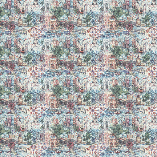 KM6604 Обои Kerama Marazzi (Reflection/Azulezu/Impression/Jungle/Exotik/Oasis) (1*4) 10,05*1,06 винил на флизелине