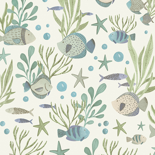 LD 3309 Обои Grandeco (Little Dreamers) (1*12) 10,05х0,53 винил на флизелине