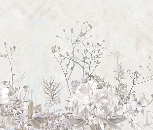 Виниловые обои Satin Flowers IV Z66881 Панно Zambaiti (Satin Flowers IV) (1*1) 5,10х3 винил на флизелине