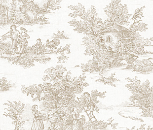 35625 Обои Marburg (Gloockler Pompoos Provence) (1*12) 10,05x0,53 винил на флизелине