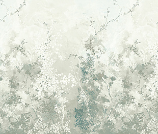 Виниловые обои Satin Flowers IV Z66889 Панно Zambaiti (Satin Flowers IV) (1*1) 5,10х3 винил на флизелине