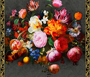 35607 Панно Marburg (Gloockler Pompoos Provence) (1*6) 2,70x1,59 винил на флизелине