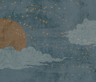 Виниловые обои Savana 77584 Панно Zambaiti (Savana) (1*1) 5,10х3,00 винил на флизелине