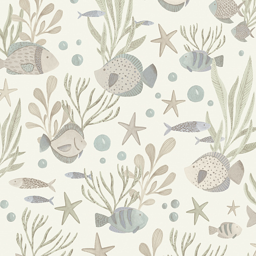 LD 3301 Обои Grandeco (Little Dreamers) (1*12) 10,05х0,53 винил на флизелине