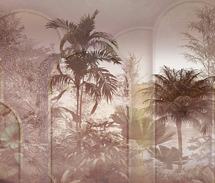 Виниловые обои Savana 77586 Панно Zambaiti (Savana) (1*1) 5,10х3,00 винил на флизелине