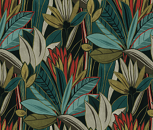 Виниловые обои Satin Flowers IV Z66870 Панно Zambaiti (Satin Flowers IV) (1*1) 5,10х3 винил на флизелине